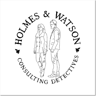 Holmes and Watson Posters and Art